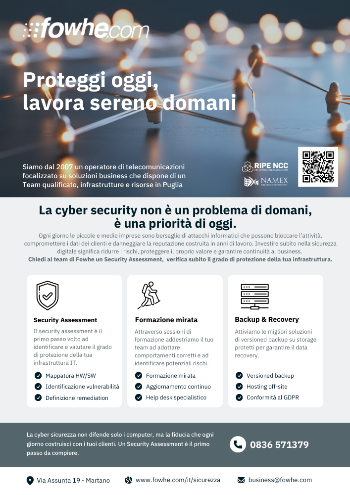 Sicurezza informatica